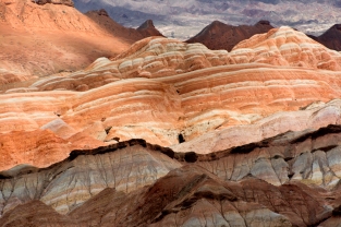 Danxia Rainbow Rocks, Zhangye, Gansu, China