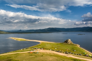 Terkhiin Tsagaan Lake, Tariat, Arkhangai, Mongolia